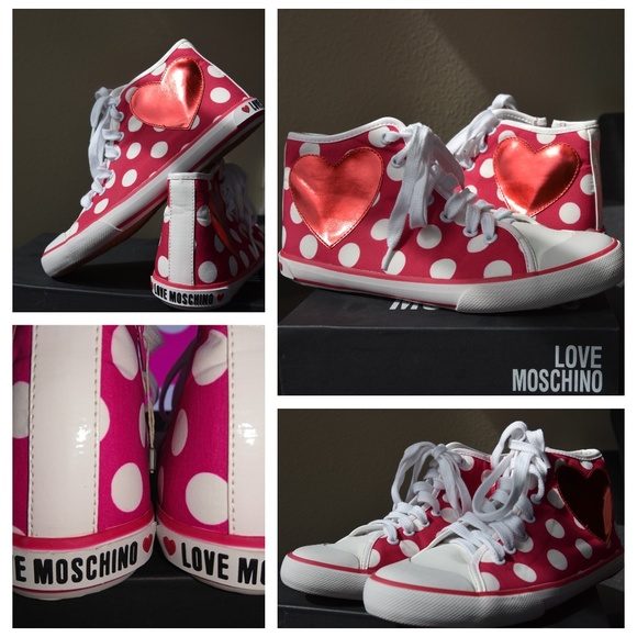 love moschino high tops